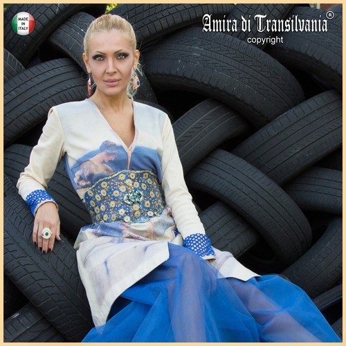 Abito donna vestito stampa - abito,