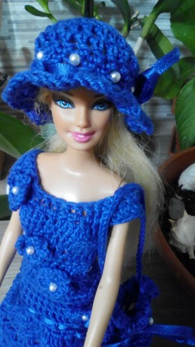 Vestiti barbie all'uncinetto