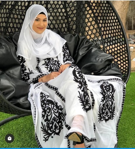Abito vestito bianco ramzan - bianco,