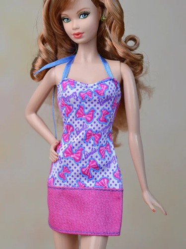 Vestito corto senza - , spalline