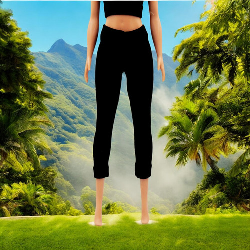 Leggings neri capri - capri, per