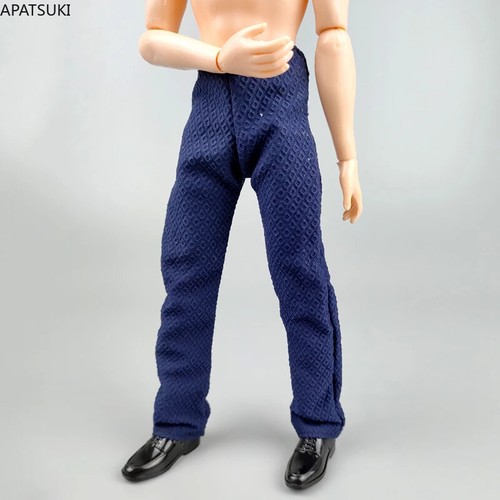 Pantaloni fatti mano - a, blu
