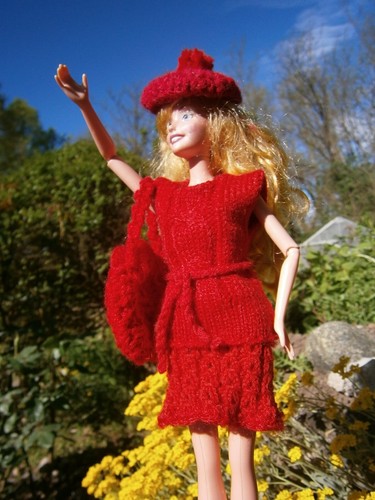 Abito per barbie maglia - per,