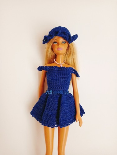 Vestitino barbie cappellino - barbie, +cappellino