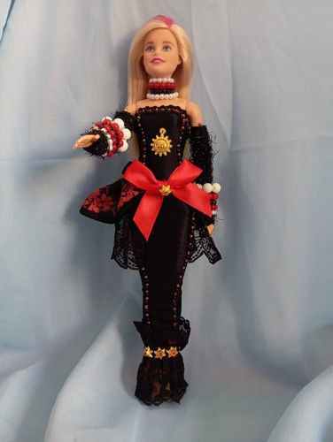 Barbie mattel con vestito - con,